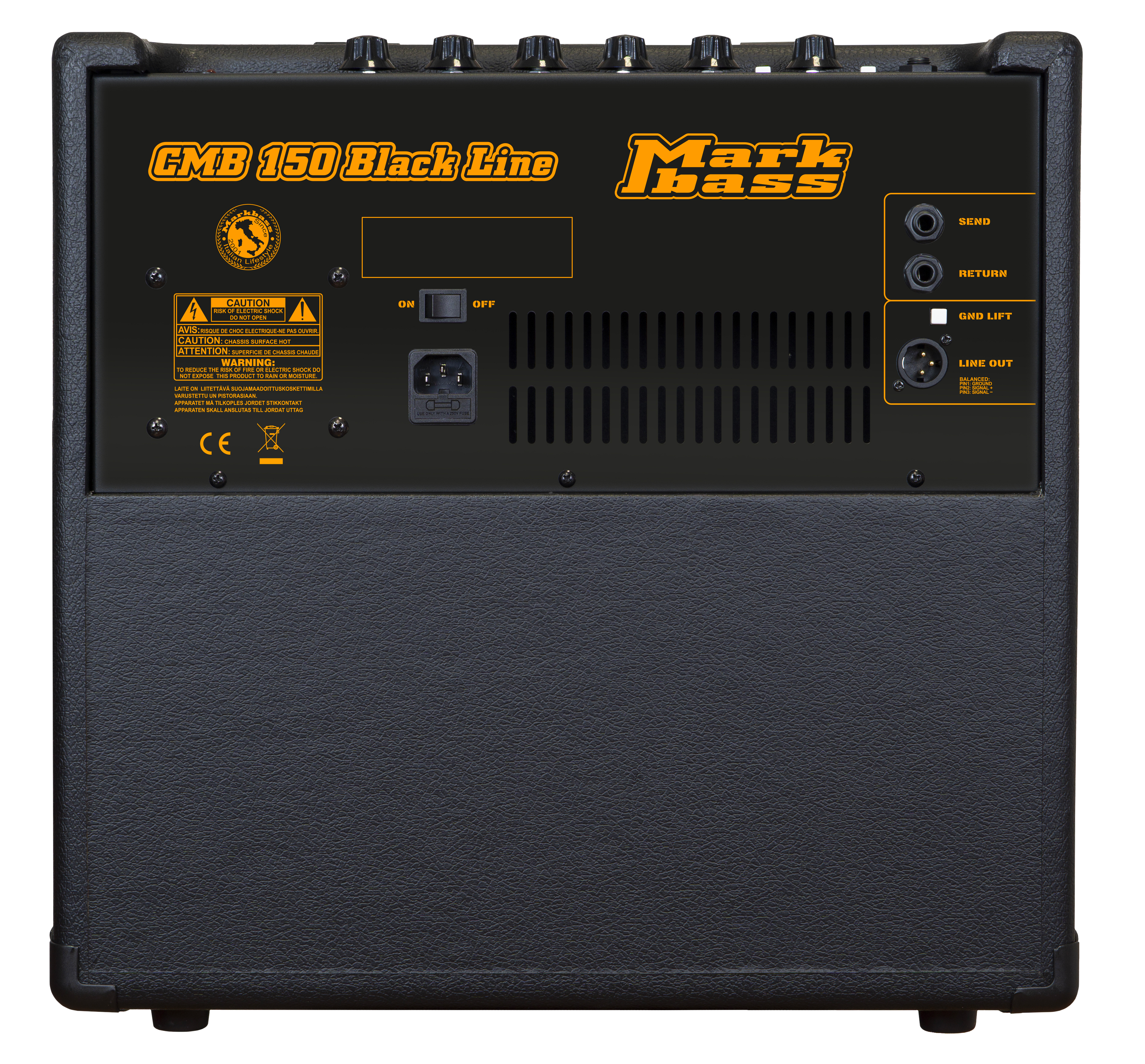 Markbass Cmb 121 Black Line Combo 150w 1x12 - Combo voor basses - Variation 2