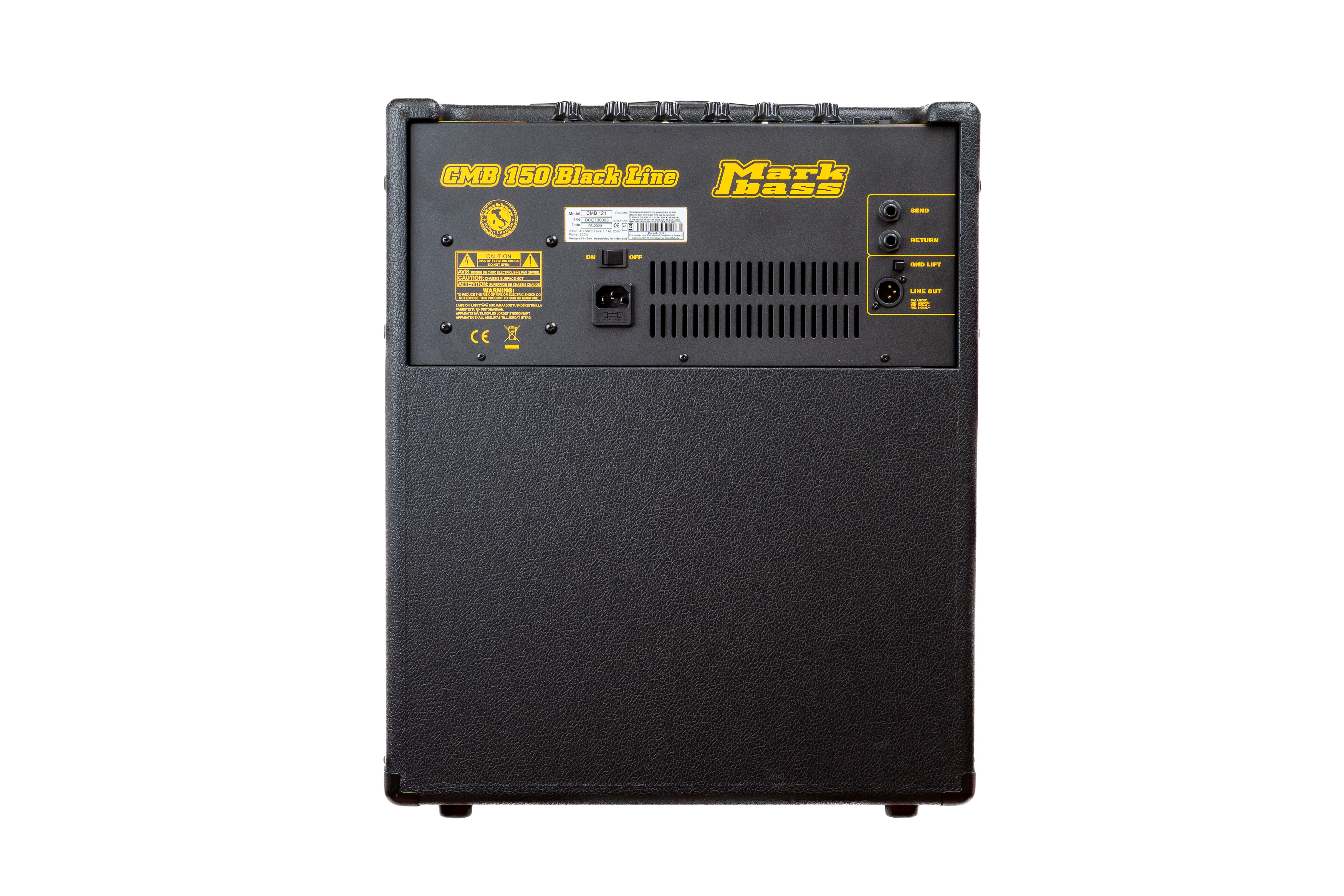 Markbass Cmb 151 Black Line 150w 1x15 - Combo voor basses - Variation 1