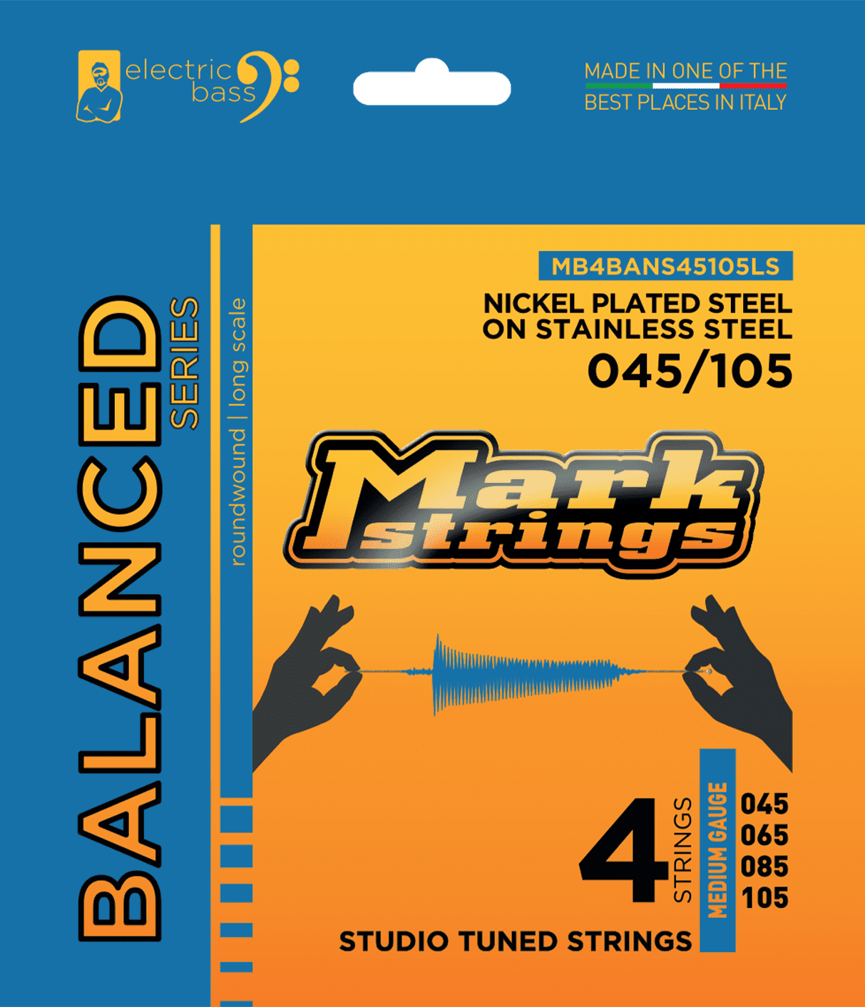 Markbass Balanced Series 045-105 - Elektrische bassnaren - Main picture