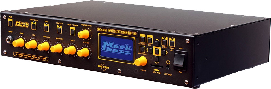 Markbass Bass Multiamp S 2015 Stereo Bass Amplifier 2x500w 4ohms - Versterker top voor bas - Main picture