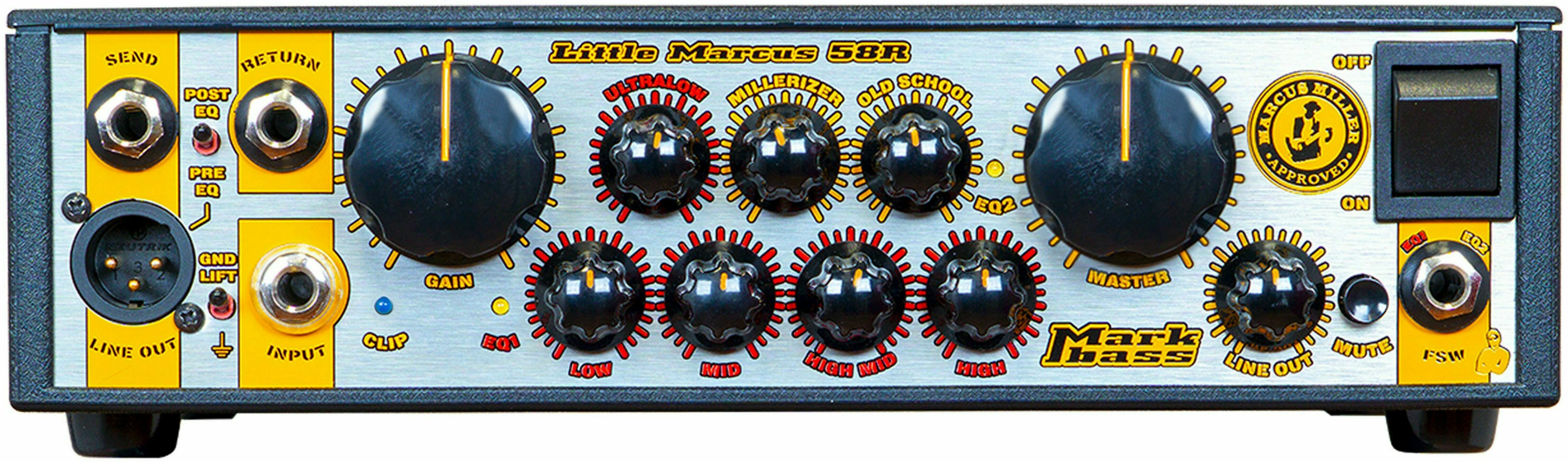 Markbass Little Marcus 58r Head Signature 500w 4-ohms - Versterker top voor bas - Main picture