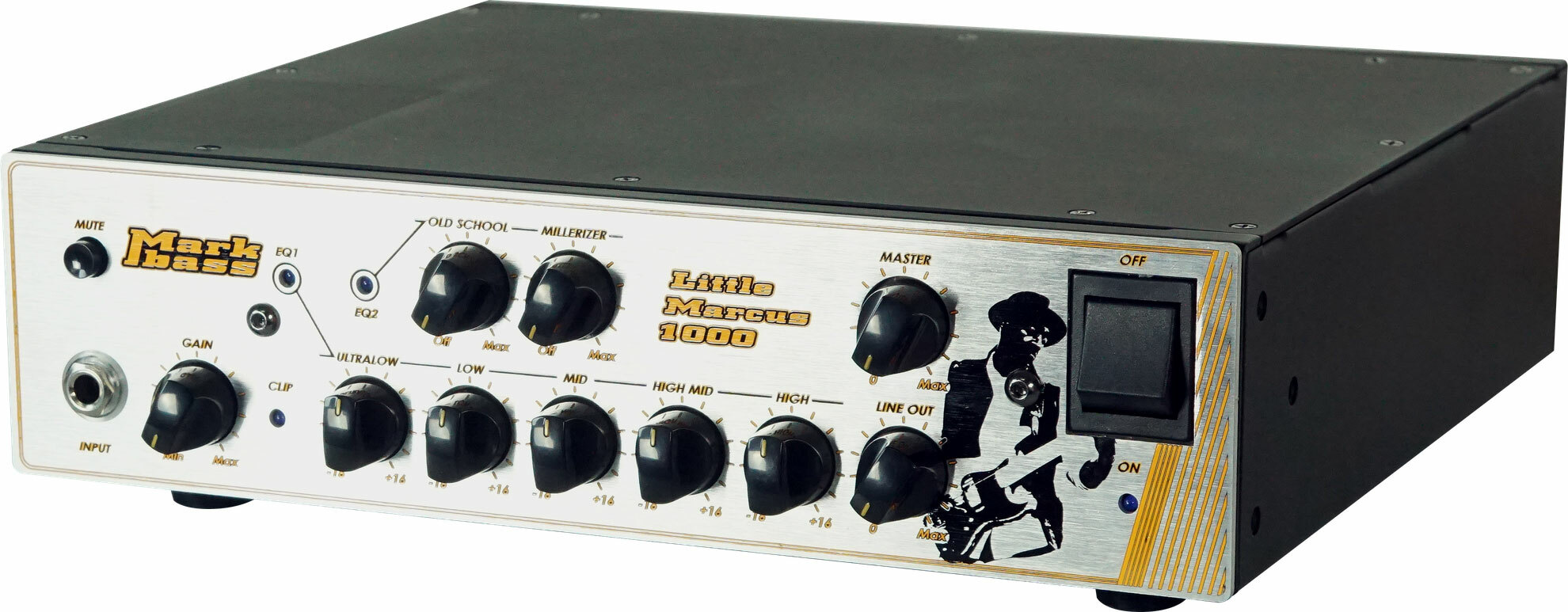 Markbass Little Marcus Miller 1000 Head Signature 1000w 4-ohms - Versterker top voor bas - Main picture