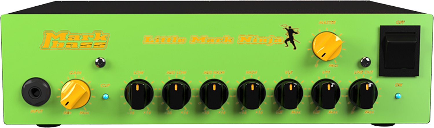Markbass Little Mark Ninja Head 1000w 4 Ohms - Versterker top voor bas - Main picture