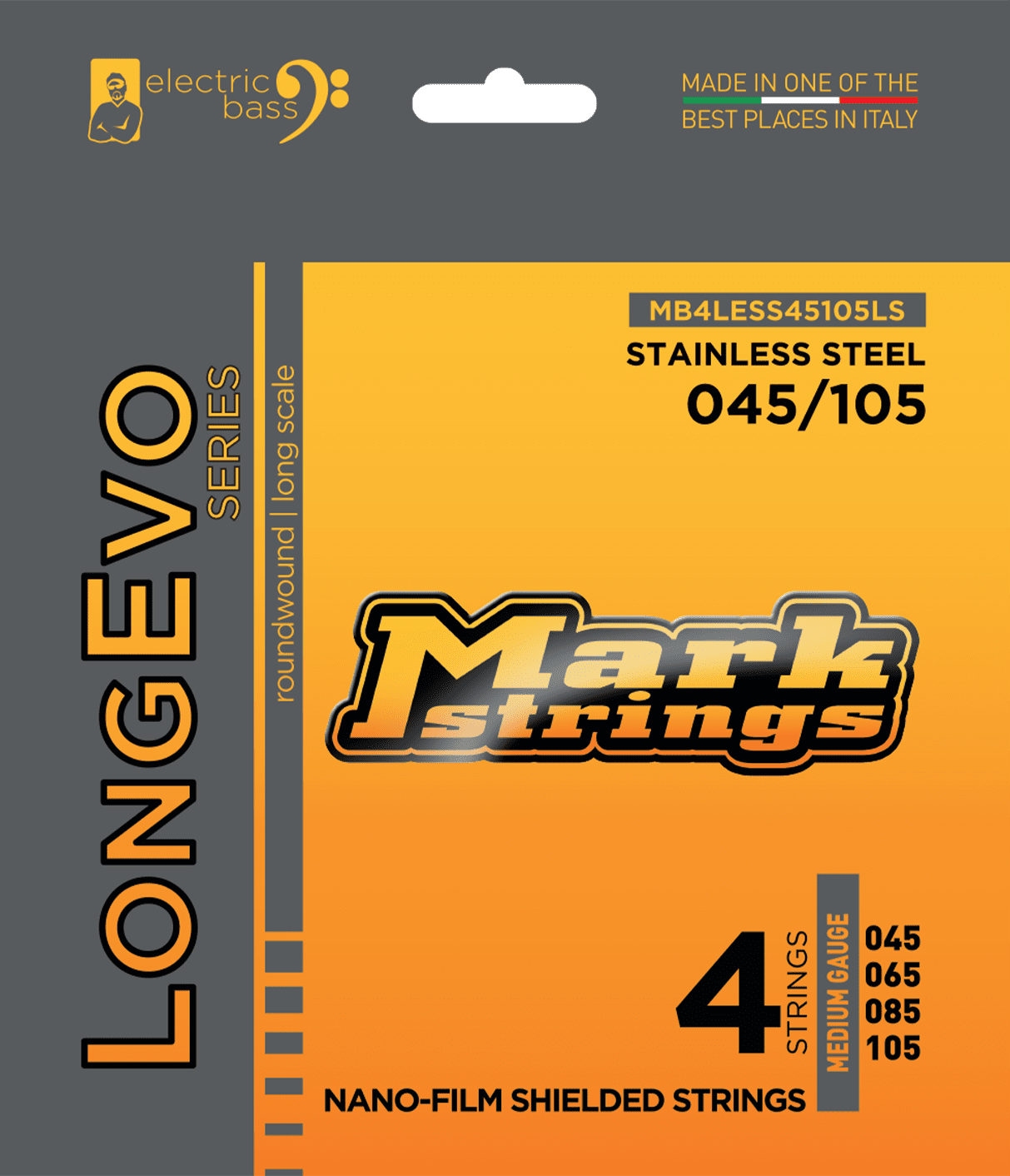 Markbass Longevo Series 045-105 Stainless Steel - Elektrische bassnaren - Main picture