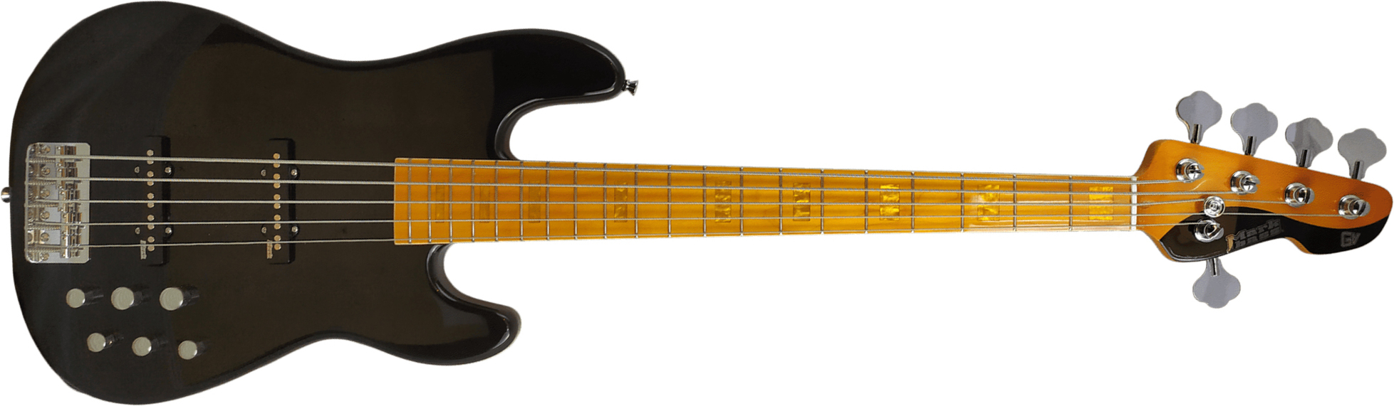 Markbass Mb Gv 5 Gloxy Val Cr Mp 5c Active Mn - Black - Solid body elektrische bas - Main picture