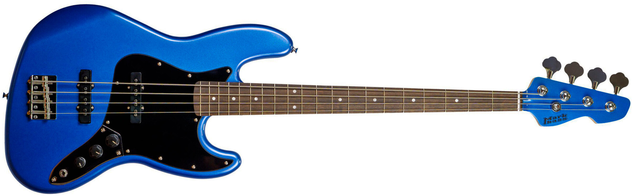 Markbass Mb Jb Blue Sky Lau - Blue - Solid body elektrische bas - Main picture