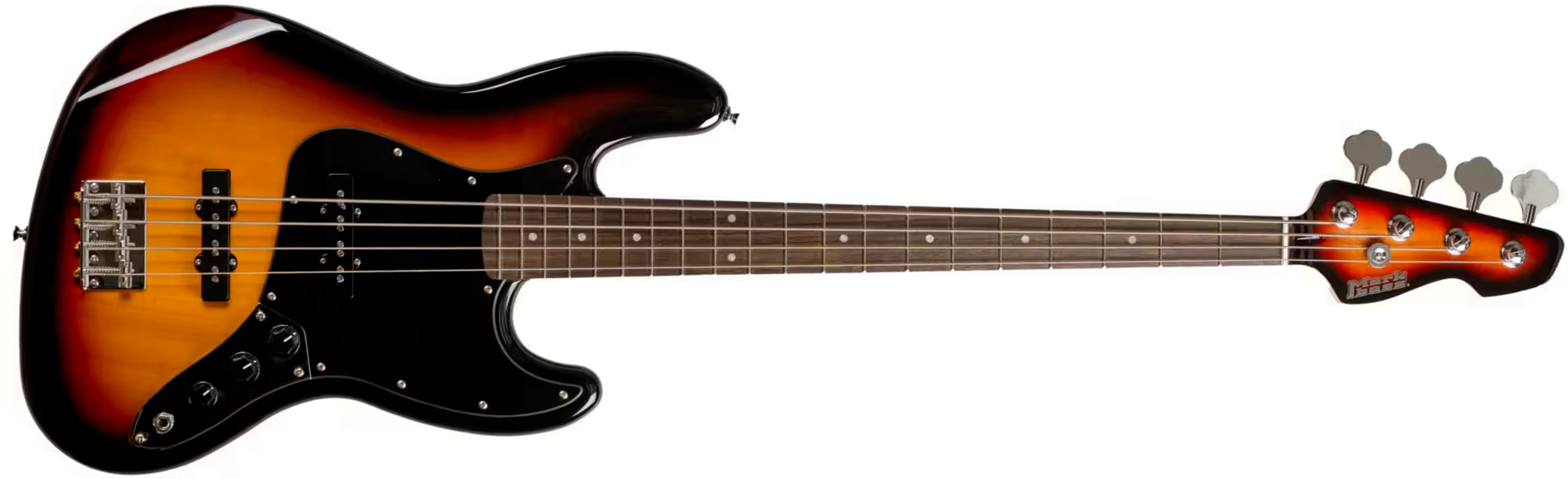 Markbass Mb Jb Lau - 3-tone Sunburst - Solid body elektrische bas - Main picture