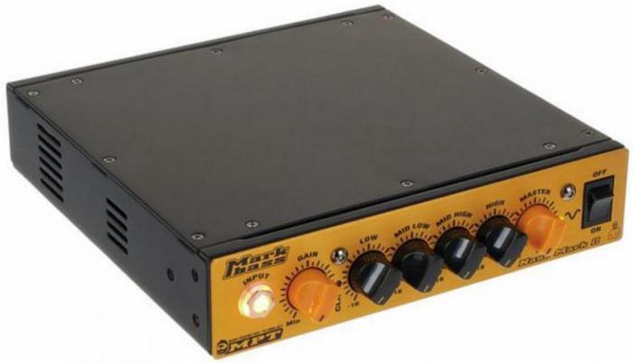 Versterker top voor bas Markbass Nano Mark II Head