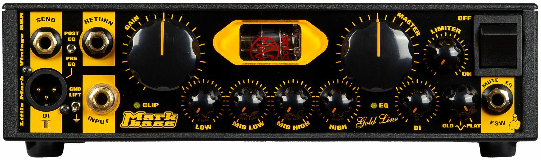 Markbass Vintage 58r Tube Preamp 500w - Versterker top voor bas - Main picture