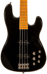 Solid body elektrische bas Markbass MB GV 4 Gloxy Val CR MP - Black