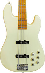 Solid body elektrische bas Markbass MB GV 4 Gloxy Val CR MP - Cream