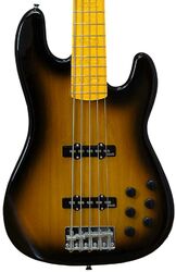 Solid body elektrische bas Markbass MB GV 5 Gloxy Val CR MP - tobacco sunburst