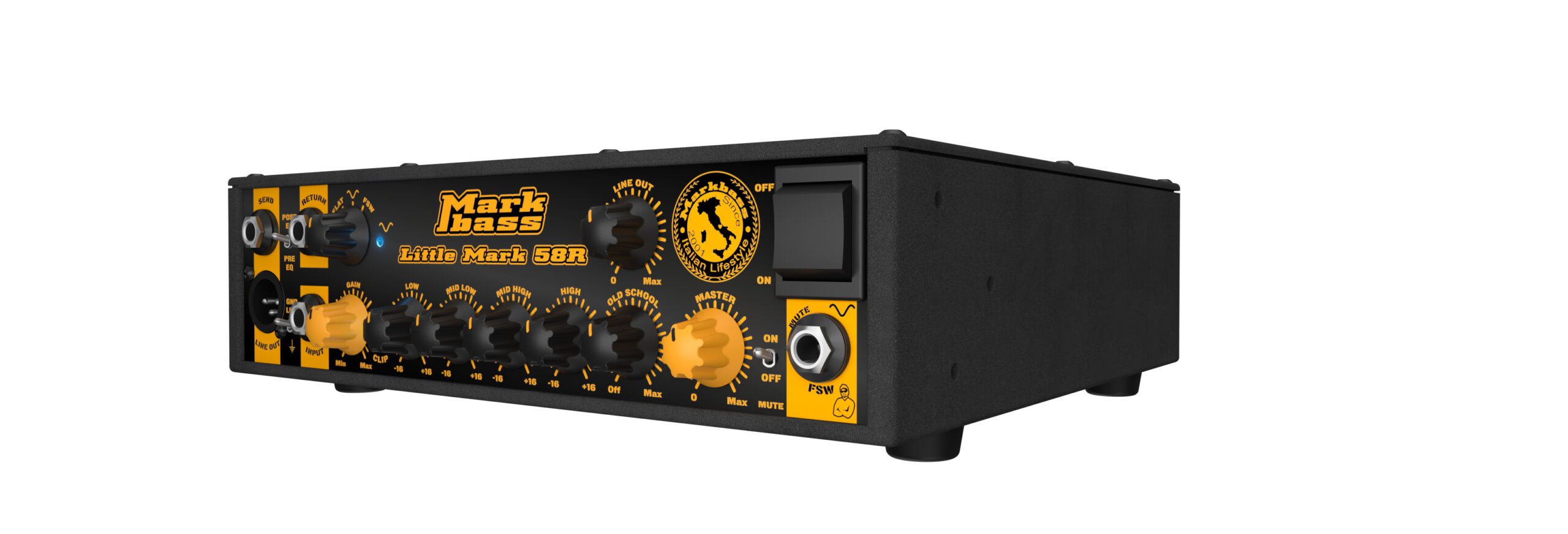 Markbass Little Mark 58r Head 500w - Versterker top voor bas - Variation 3