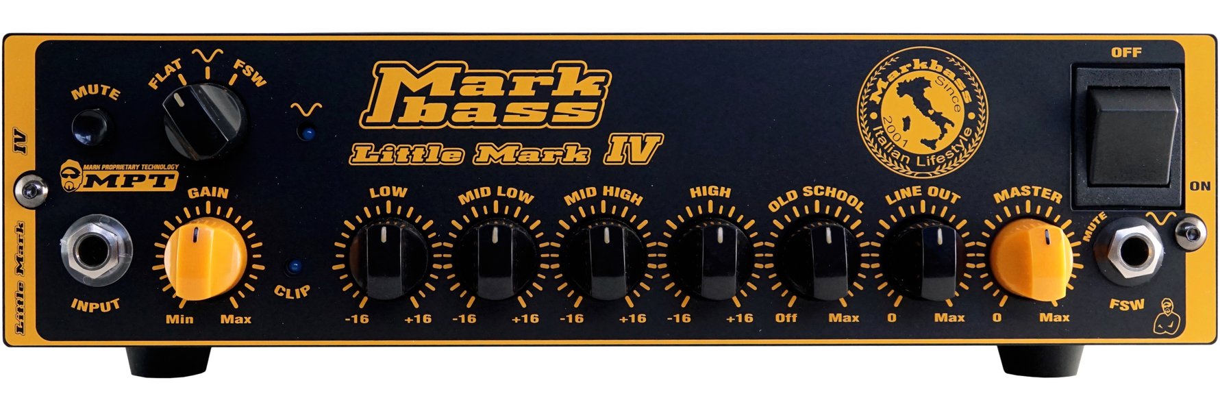 Markbass Little Mark Iv 500w Black - Versterker top voor bas - Variation 1