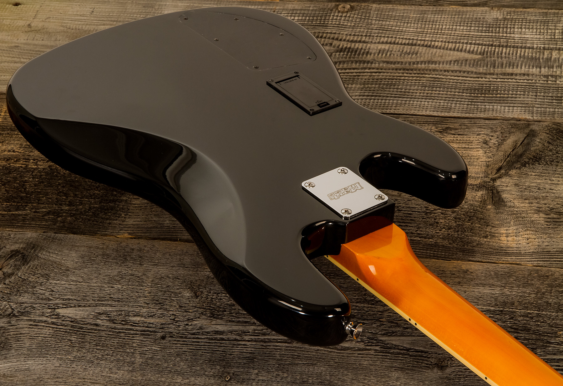 Markbass Mb Gv 4 Gloxy Val Cr Mp Active Mn - Black - Solid body elektrische bas - Variation 4