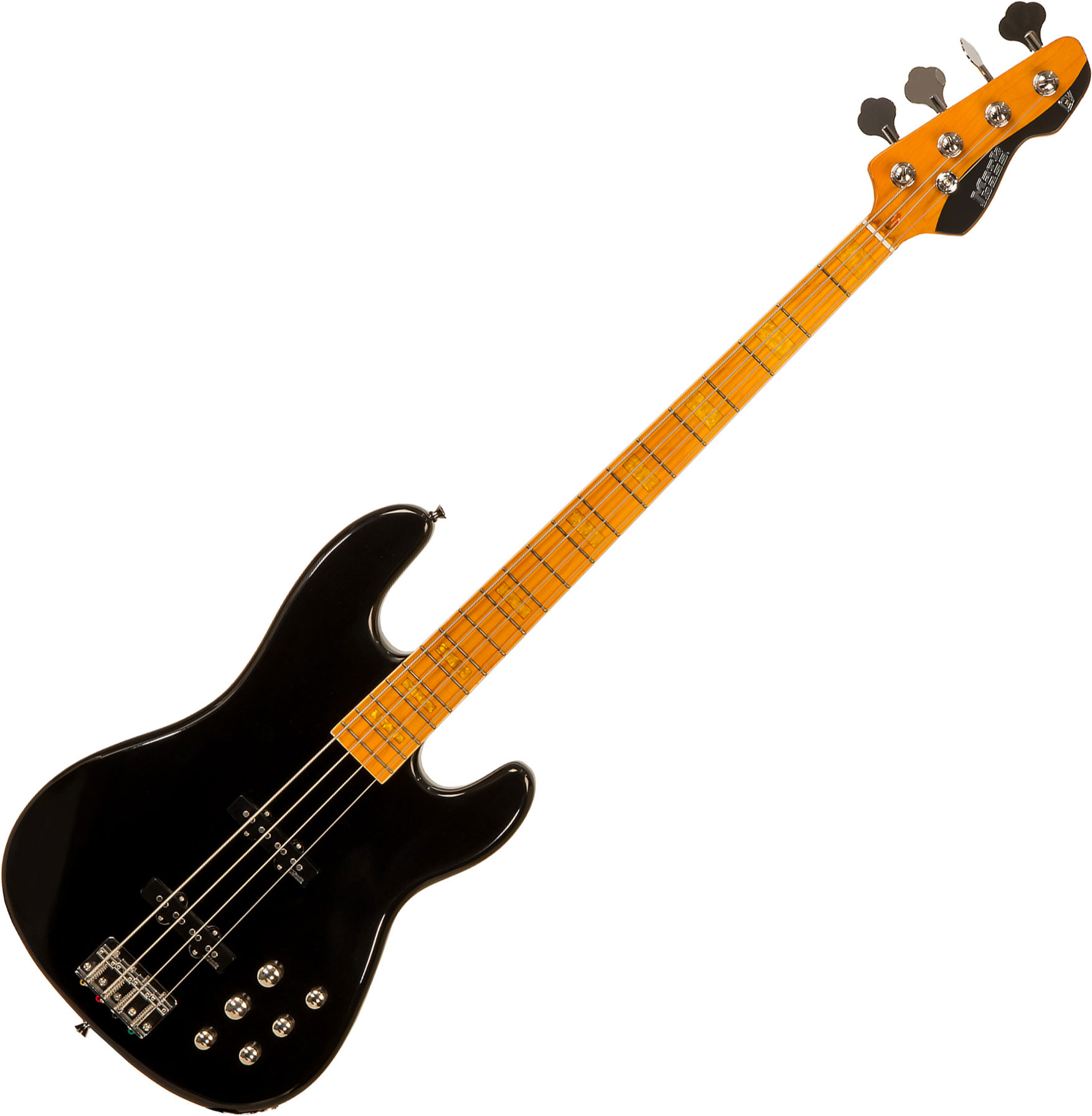 Markbass Mb Gv 4 Gloxy Val Cr Mp Active Mn - Black - Solid body elektrische bas - Variation 7