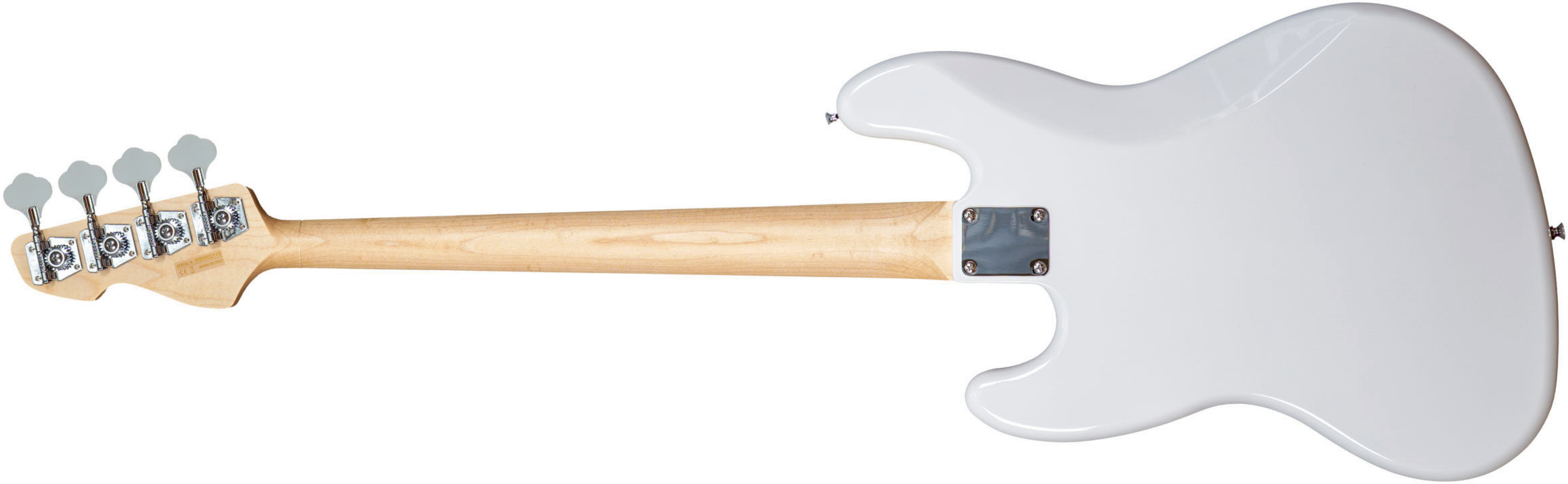 Markbass Mb Jb Lau - White - Solid body elektrische bas - Variation 1