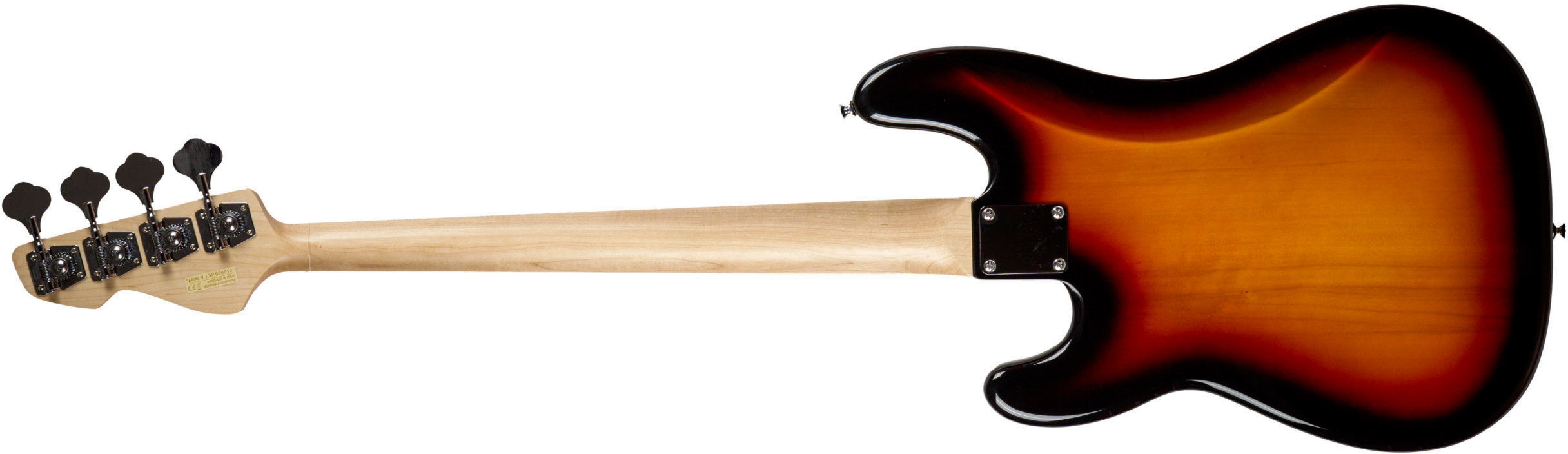 Markbass Mb Pb Lau - 3-tone Sunburst - Solid body elektrische bas - Variation 1