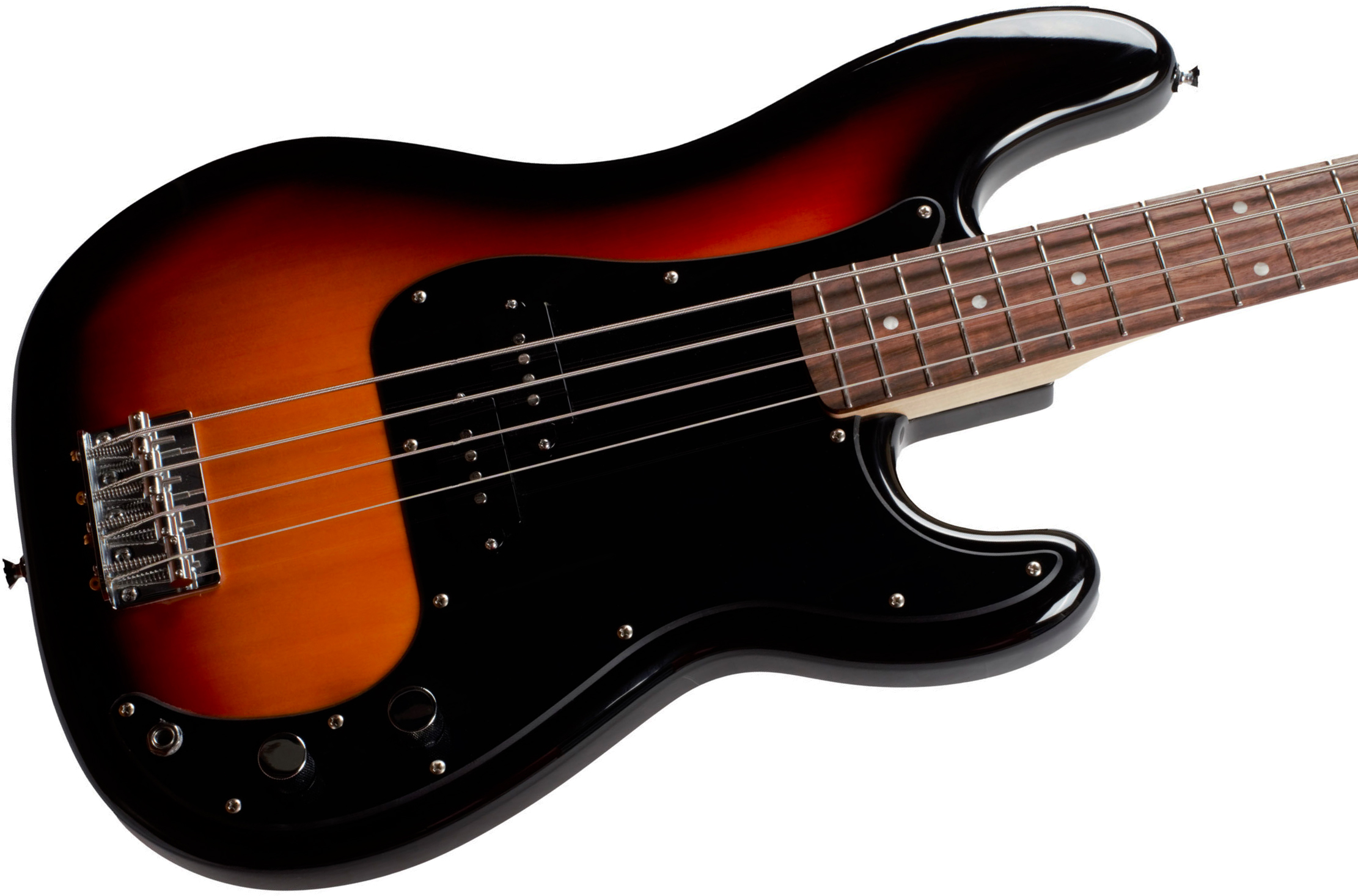 Markbass Mb Pb Lau - 3-tone Sunburst - Solid body elektrische bas - Variation 2