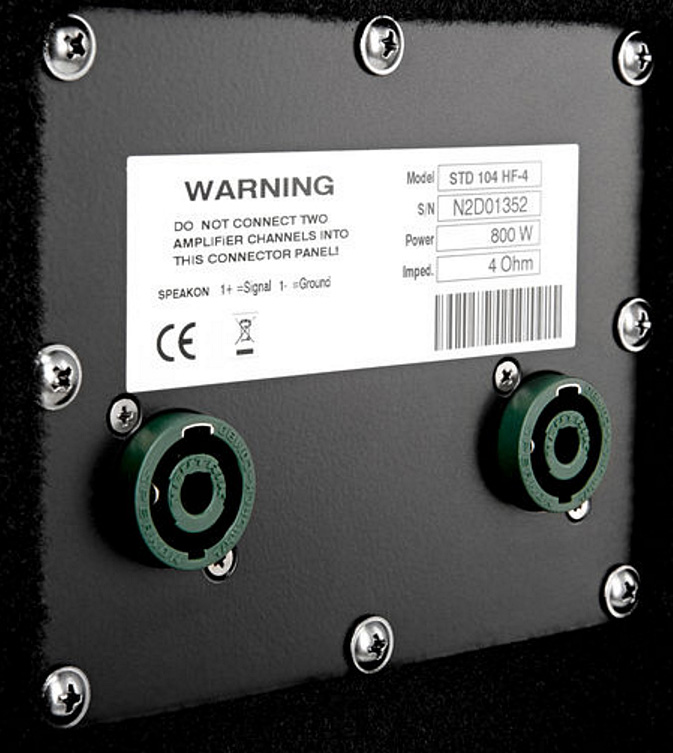 Markbass Standard 104hf-8 4x10 800w 8 Ohms Black - Speakerkast voor bas - Variation 4