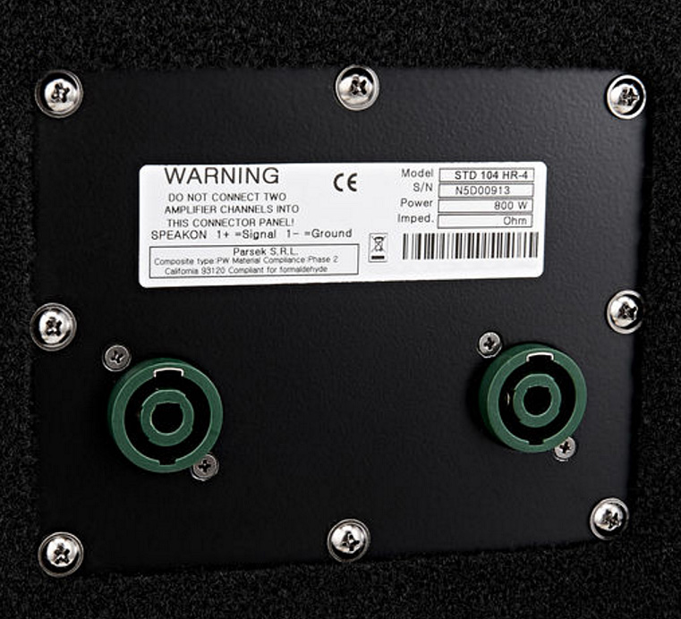 Markbass Standard 104hr-4 4x10 800w 4 Ohms Black - Speakerkast voor bas - Variation 3
