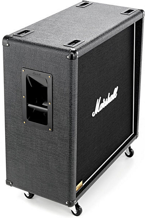 Marshall 1960bv Straight 4x12 280w 4/8/16-ohms Stereo Pan Droit - Elektrische gitaar speakerkast - Variation 1