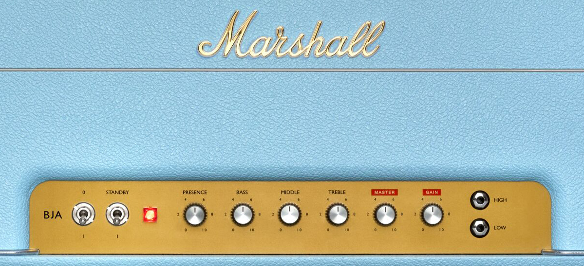 Marshall Billie Joe Armstrong 1959 Bja Handwired Head Signature 100w El34 - Gitaarversterker top - Variation 2
