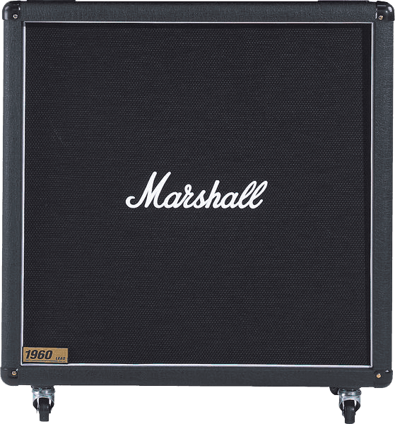 Marshall 1960bv Straight 4x12 280w 4/8/16-ohms Stereo Pan Droit - Elektrische gitaar speakerkast - Main picture