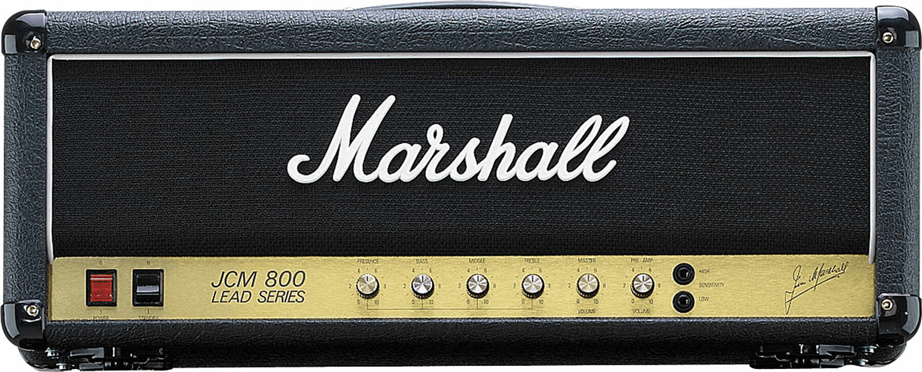 Marshall Jcm800 2203 Vintage Reissue 100w Black - Gitaarversterker top - Main picture