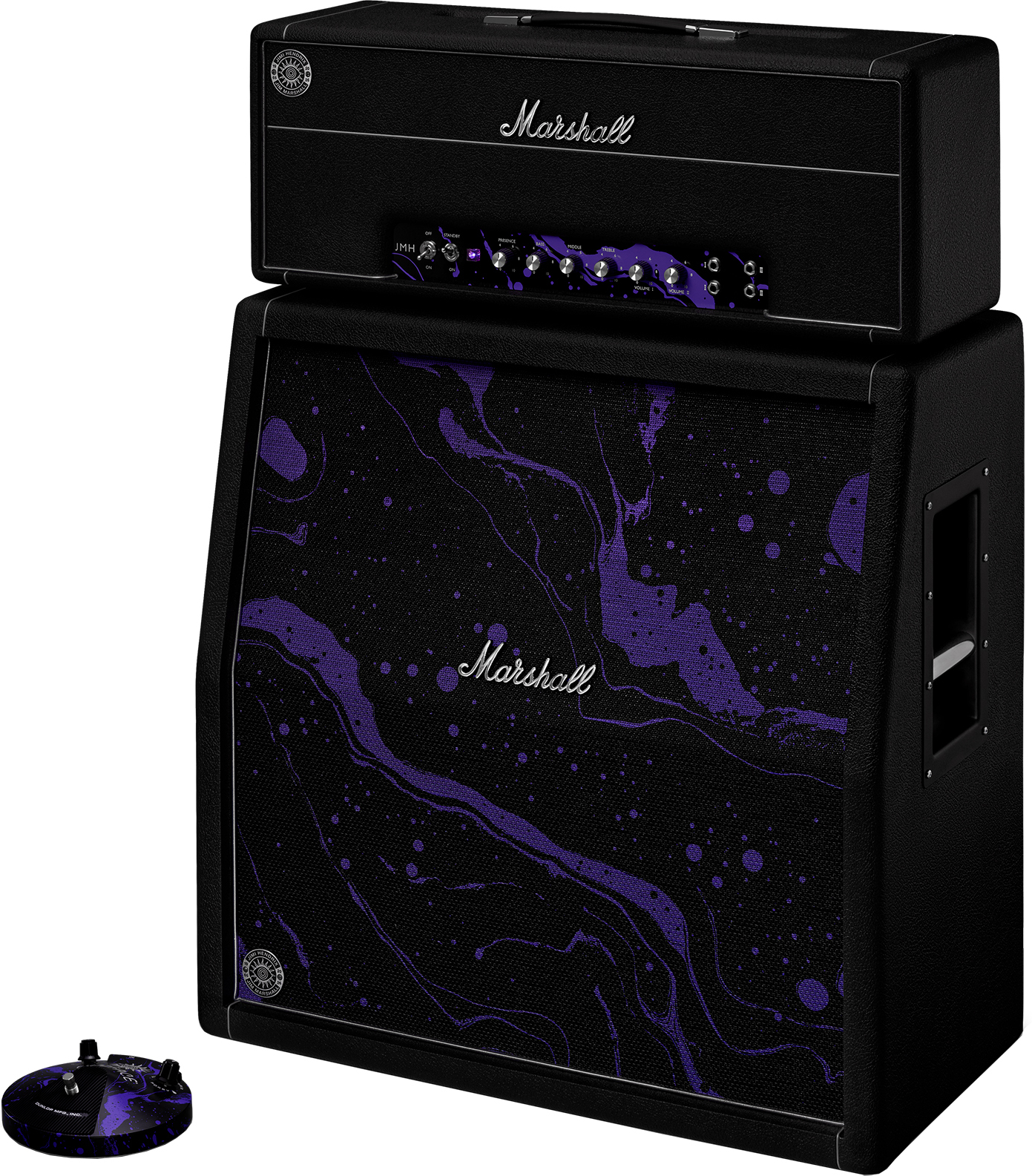 Marshall Jimi Hendrix 1959jmh Handwired Bundle Ltd 100w El34 4x12 - Gitaarversterker top - Main picture