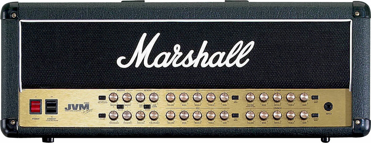 Marshall Jvm410h Head 100w Black - Gitaarversterker top - Main picture