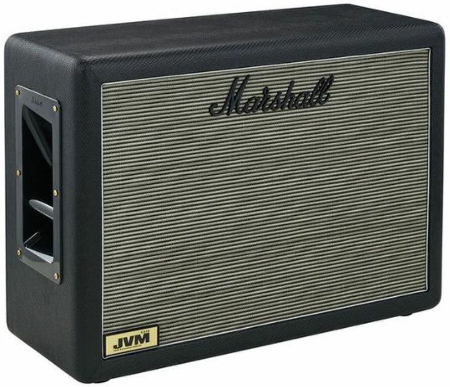 Marshall Jvmc212 2x12 140w 16-ohms Horizontal Black Snakeskin - Elektrische gitaar speakerkast - Main picture