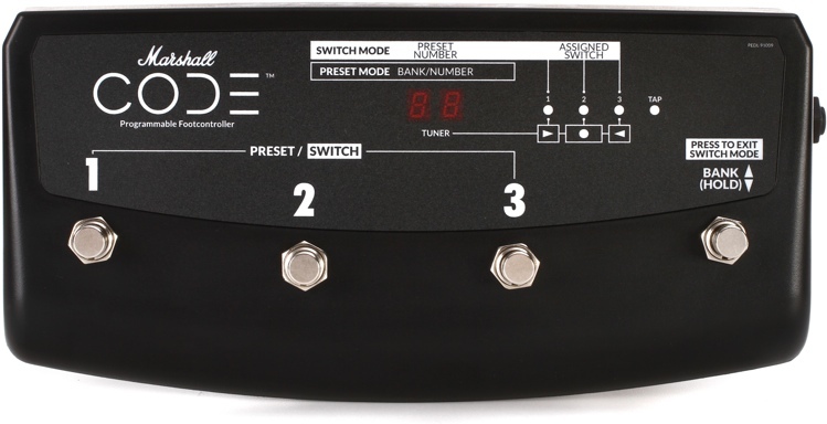 Marshall Pedl91009 4-way Code Amplifiers - Voetschakelaar voor versterker - Main picture