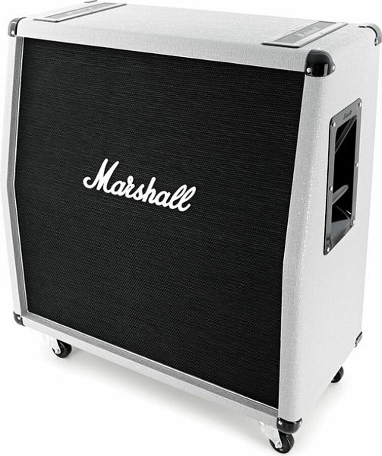 Marshall Silver Jubilee Reissue 2551av Slant 4x12 280w 4/8/16-ohms Stereo Pan Coupe - Elektrische gitaar speakerkast - Main picture