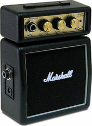 Elektrische gitaar mini versterker Marshall MS-2 Black