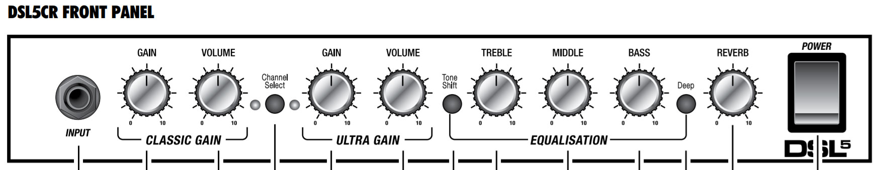 Marshall Dsl5c 1/5w 1x10 - Combo voor elektrische gitaar - Variation 1