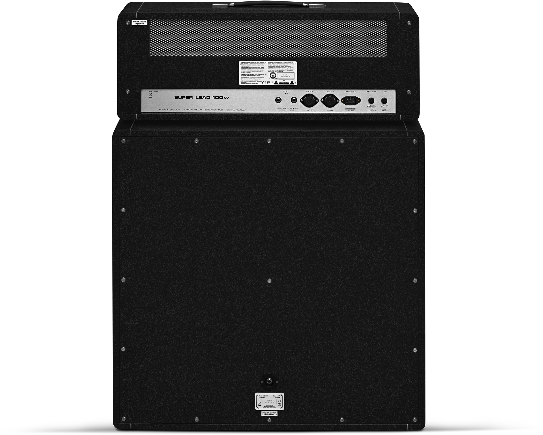 Marshall Jimi Hendrix 1959jmh Handwired Bundle Ltd 100w El34 4x12 - Gitaarversterker top - Variation 1