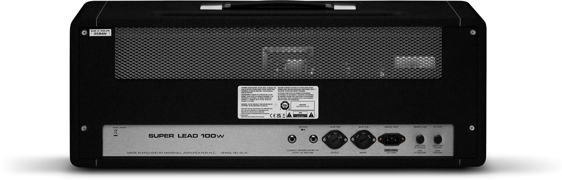 Marshall Jimi Hendrix 1959jmh Handwired Bundle Ltd 100w El34 4x12 - Gitaarversterker top - Variation 5