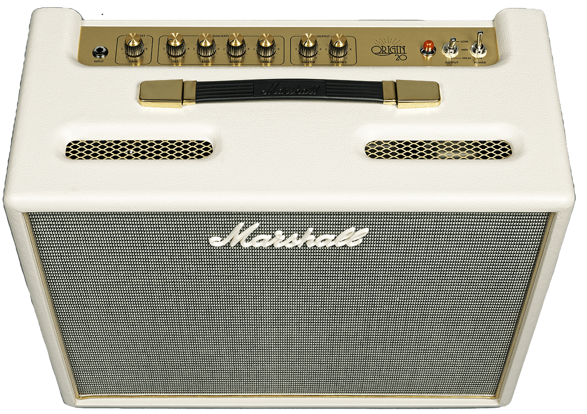 Marshall Origin 20 Combo Cream Levant 20w 1x10 - Combo voor elektrische gitaar - Variation 2