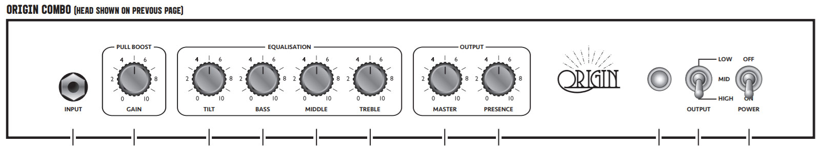 Marshall Origin 20c 20w 1x10 - Combo voor elektrische gitaar - Variation 4