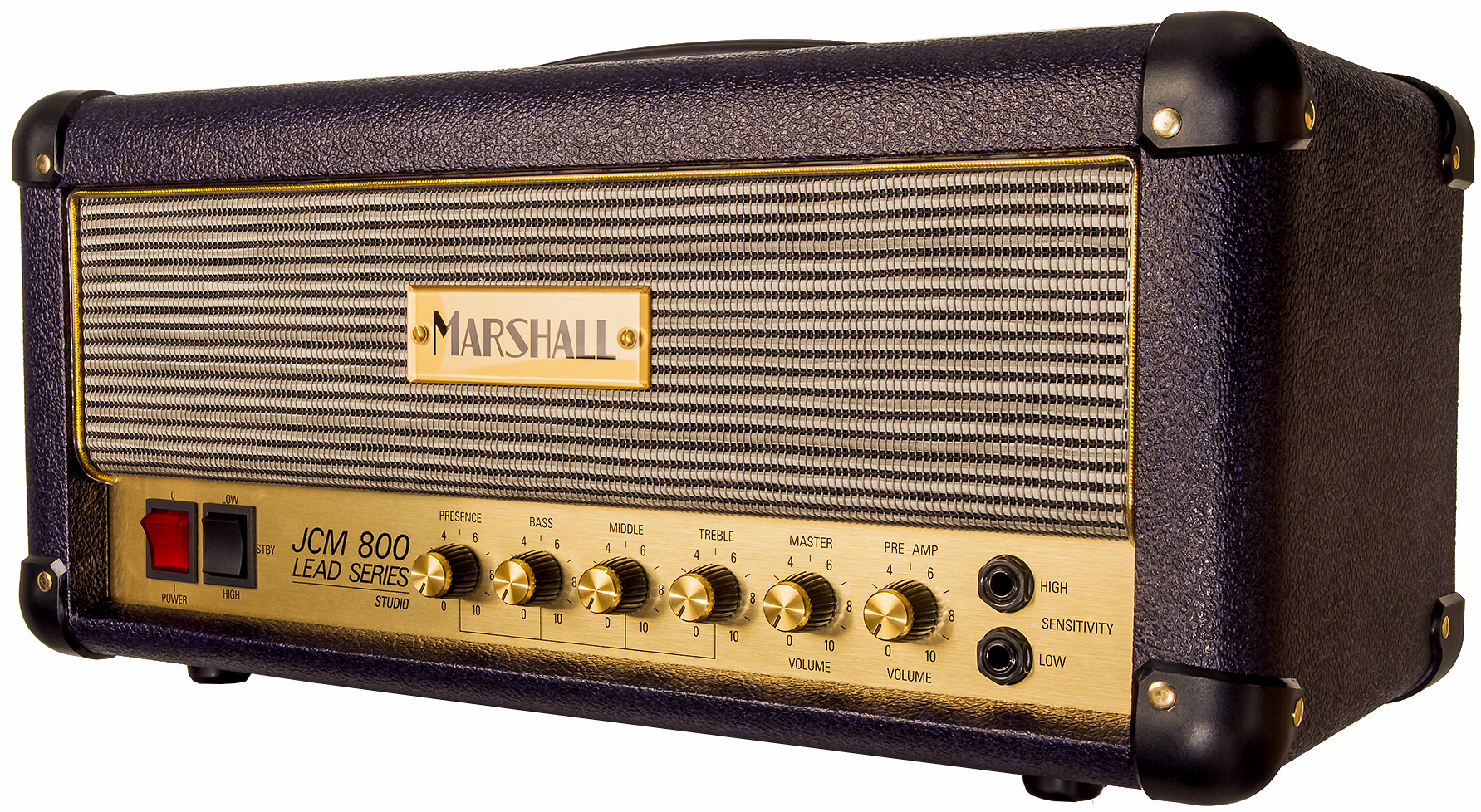 Marshall Studio Classic Sc20h Head 5/20w Purple/black Levant - Gitaarversterker top - Variation 2