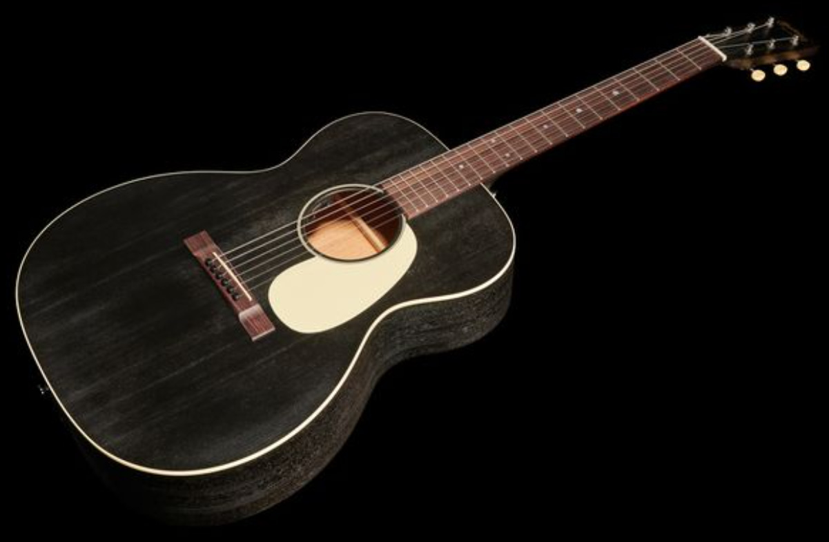 Martin 000-17e Auditorium Epicea Acajou Rw - Black Smoke - Elektro-akoestische gitaar - Variation 2