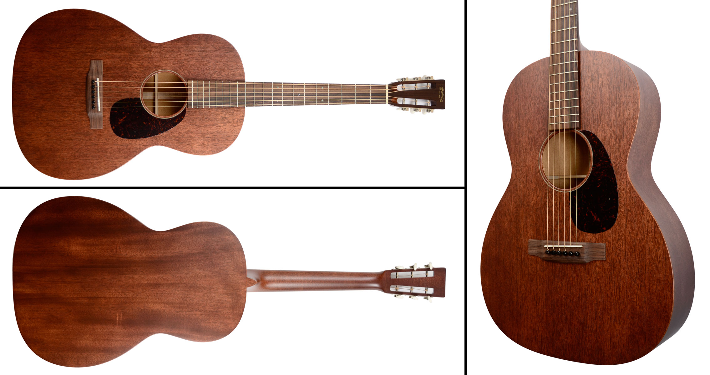 Martin 000-15sm Auditorium Tout Acajou Slotted Head - Natural - Westerngitaar & electro - Variation 2