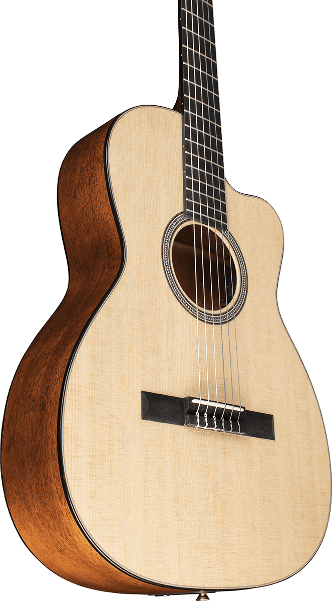 Martin 000c12-16e Nylon Auditorium Cw Epicea Acajou Eb - Natural - Klassieke gitaar 4/4 - Variation 5