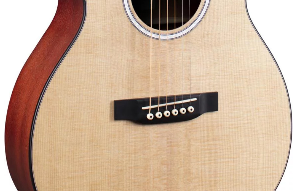 Martin 000cjr-10e Auditorium Junior Cw Epicea Sapele Ric +housse - Natural Satin - Western reisgitaar - Variation 3