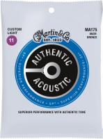 MA175 Acoustic Guitar 6-String Set Authentic SP 80/20 Bronze 11-52 - snarenset