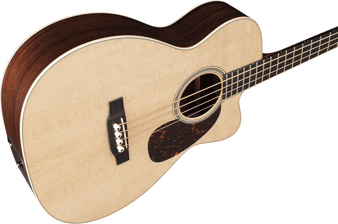 Martin Bc-16e Cw Epicea Palissandre Rw - Natural - Akoestische bas - Variation 2