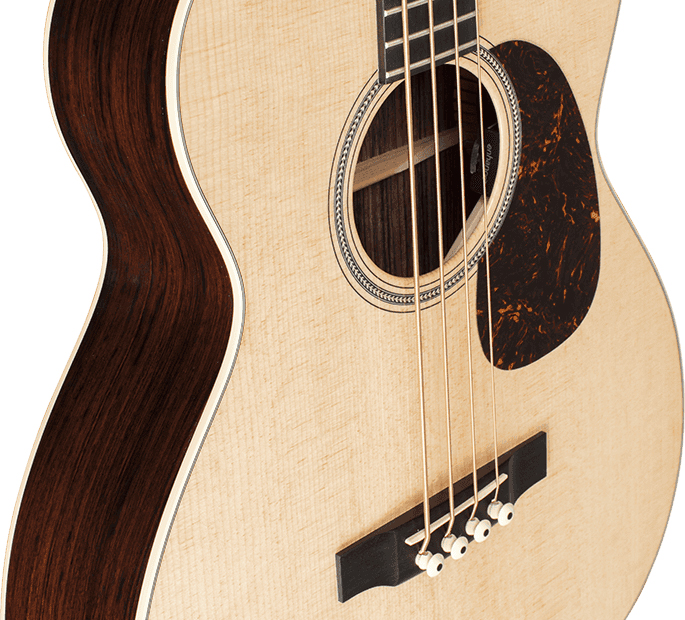 Martin Bc-16e Cw Epicea Palissandre Rw - Natural - Akoestische bas - Variation 3