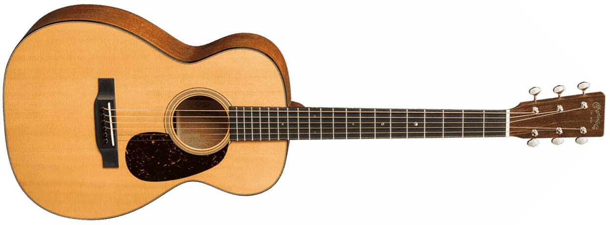 Martin 0-18 Standard Parlor Epicea Acajou - Natural - Westerngitaar & electro - Main picture