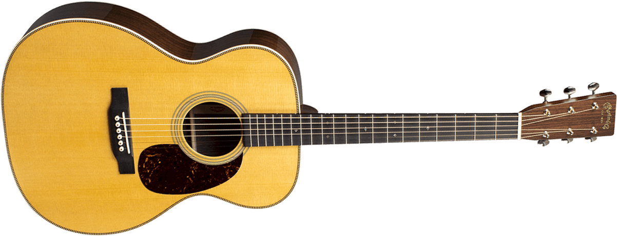 Martin 00028 Standard Golden Era 000 Shsc Epicea Palissandre Eb - Gloss Natural - Volksgitaar - Main picture